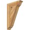 Ekena Millwork Traditional Traditional Rough Sawn Bracket, Western Red Cedar, 6"W x 22"D x 34"H BKT06X22X34TRA01RWR - alternate 1
